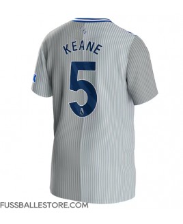 Günstige Everton Michael Keane #5 3rd trikot 2023-24 Kurzarm